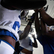 Indianapolis players huddle up before losing to Denver. (Photo: Indianapolis Colts)